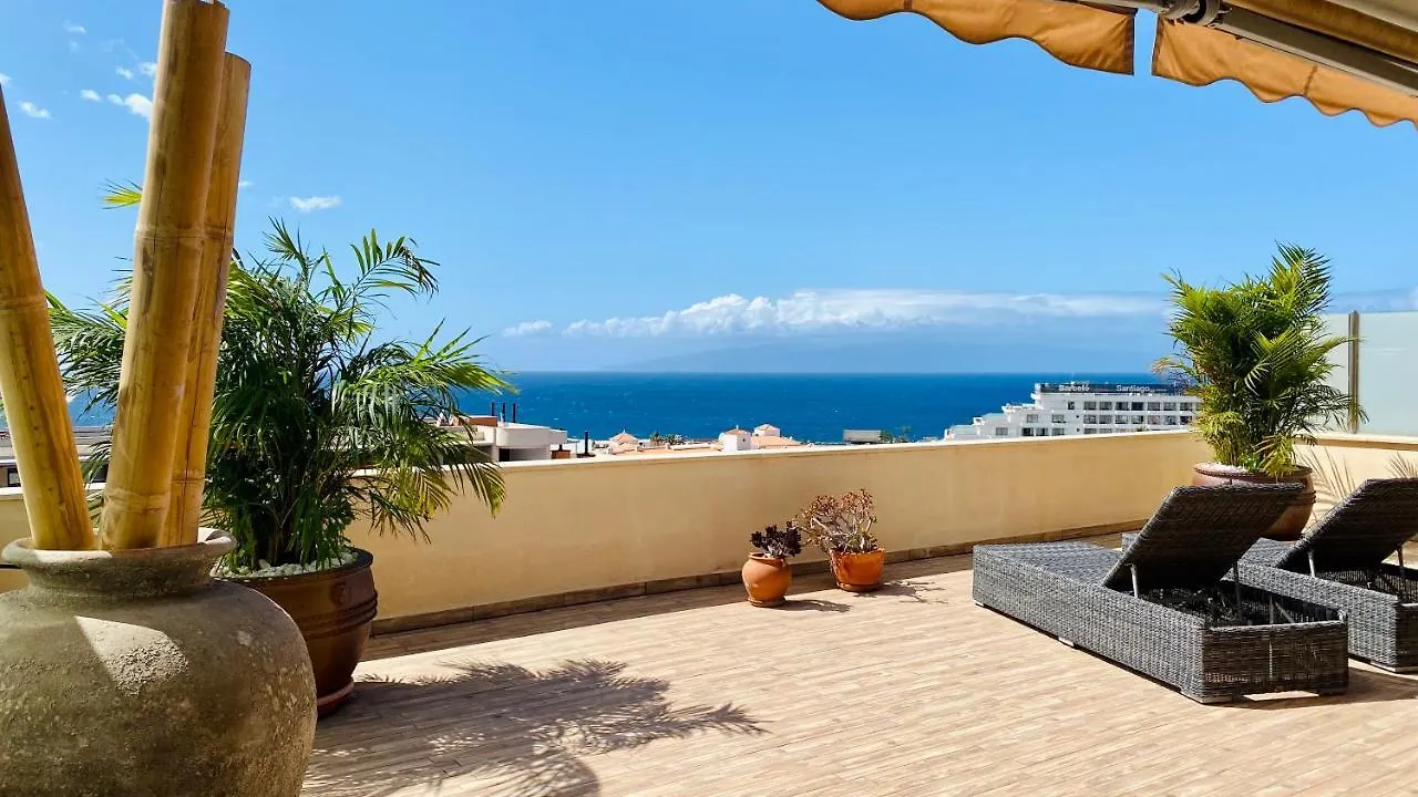 Penthouse Apartment Zentral Und Ruhig Gelegen Puerto de Santiago